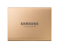 SAMSUNG T5 1000GB USB 3.1 Gen. 2 Portable 540 MB/s Gold MU-PA1T0G/EU - 490285 - zdjęcie 1